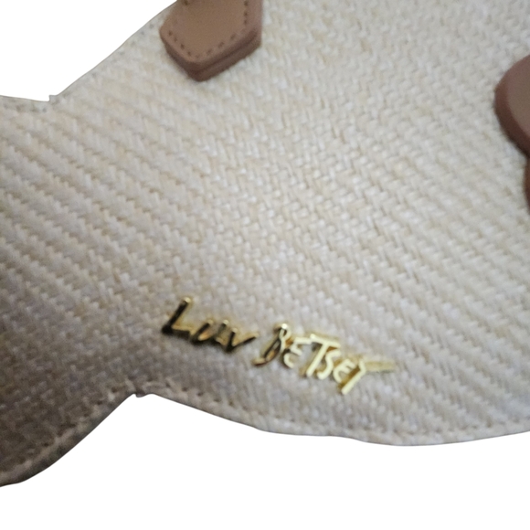 Betsey Johnson Fish-Shaped Straw Crossbody Bag in Natural Brown NWT - Picture 5 of 7